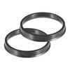 X AUTOHAUX 71.5mm to 66.6mm Universal Car Hub Centric Rings