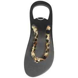 Wild Eye Designs Flip Flop Bottle Opener, Leopard