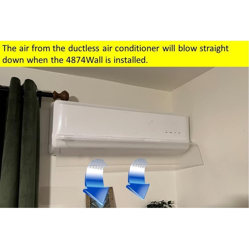 Mini Split/Ductless Air Conditioner Air Deflector