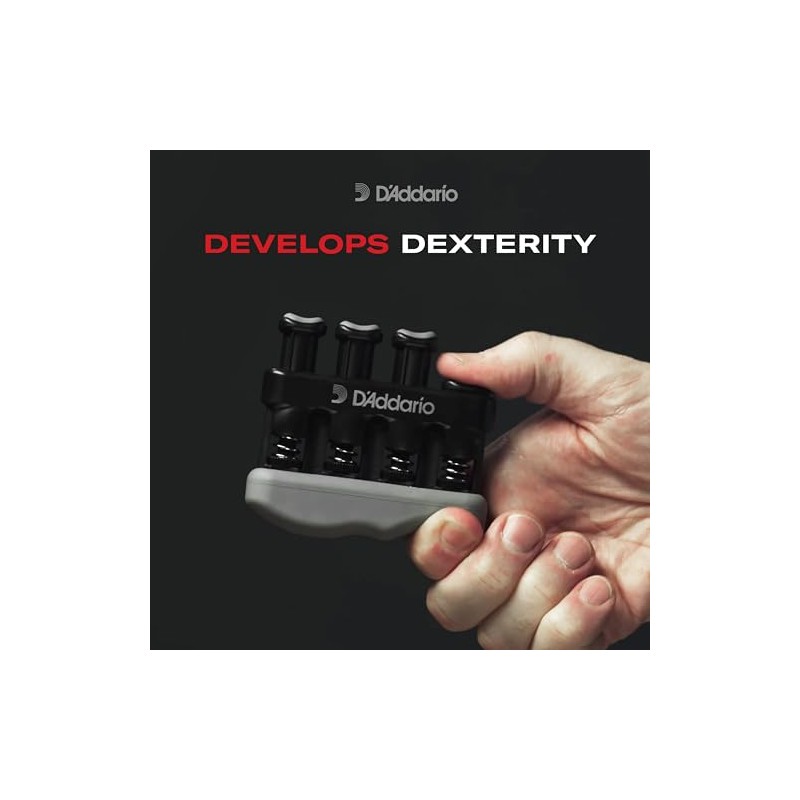 D'Addario Accessories | Ejercitador de mano para instrumentos | Varigrip