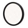 Gold Streak Digital Camera Lens Filter Antiscratch Optical Glass Aluminum