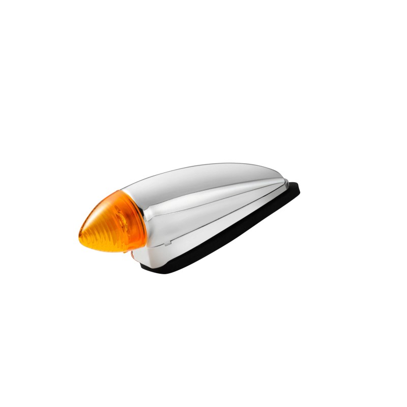 EVERESTHD 5x 8LED Amber Chrome Fit For Mack CHU 2008-2019