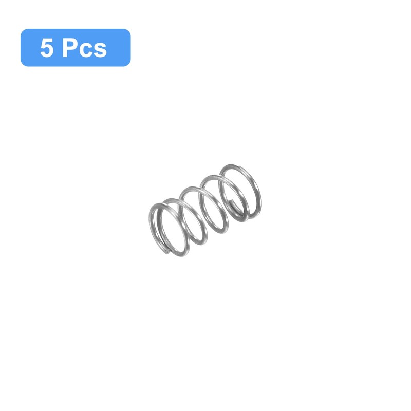 QUARKZMAN Compression Spring 304 Stainless Steel 3 mm AD 0.2