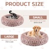Dog Beds & Cat Bed, Anti-Anxiety Donut Cuddler Warming Cozy