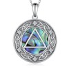SVODEA Sobriety Gifts for Women 925 Sterling Silver Alcoholics Anonymous