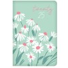 2025 Hardcover Diary Week to View Pocket Planner Soft Green