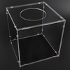 SHUMEI Clear Acrylic Multi-Functional Box - Raffle, Suggestion, Ballot, Tip,