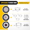 Nilight Spare Tire Carrier Trailer Spare Tire Mount Boat Trailer