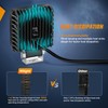 Nilight 4.3 Inch Square Utility LED Work Light W/Integrated Toggle