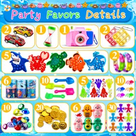 320 PCS Party Favor for Kids, Goodie Bags Stuffers, Treasure Box Toys, Prize Box Toys for Kids Bulk, Pinata Fillers, Small Prizes for Classroom , Treasure Chest for Students Rewards