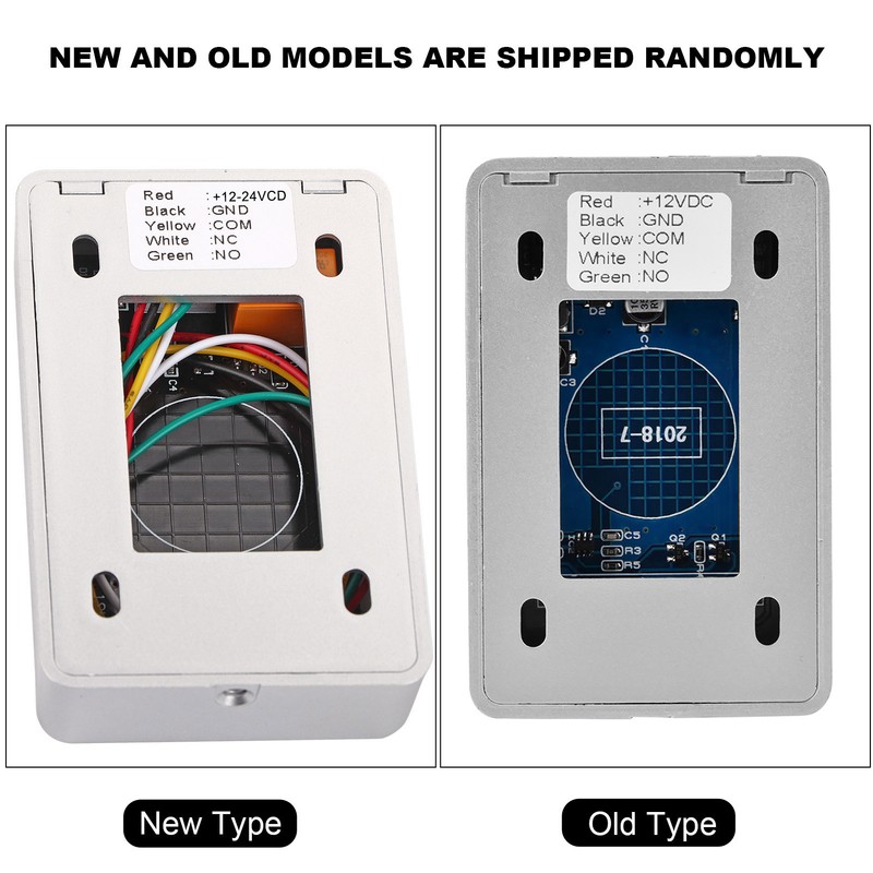 Touch Sensor Pannel NO NC COM Exit LED Light Access