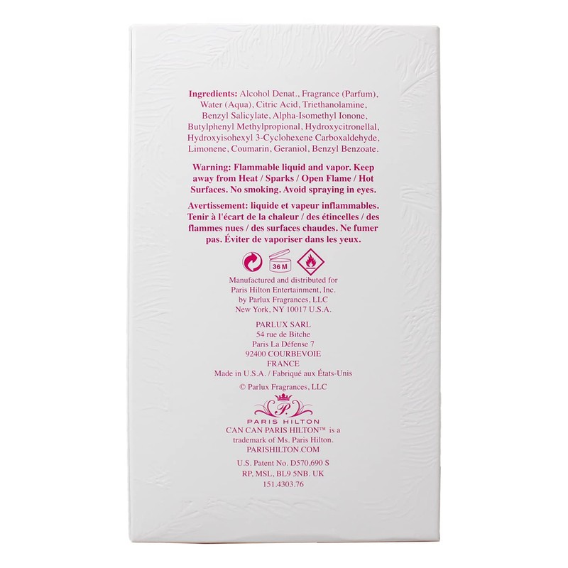 Paris Hilton Can Can EDP Spray for Women - 3.4