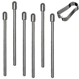 6 Pack Metal Tips Compatible with Kindle Scribe Pen Compatible Nibs for Kindle Scribe Stylus Pen,Pen Tips/Nibs Compatible for Kindle Scribe Pen