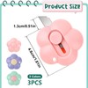 Cute Retractable Box Cutters Flower Shaped Mini Box Cutters Utility