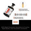 RIH 3 Way 2 Postion Air Valve Air Hand Lever
