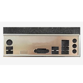 SONXIAVIVO I/O IO Shield Motherboard Backplate Chassis Blank Replacement for ASUS PRIME H510M-K Motherboard Rear Baffle