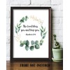 Numbers 6:24"The Lord Bless You and Keep You." Eucalyptus Botanical