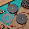Saillong 2 Wire 30ft Magnetic Retractable Test Leads with Insulated