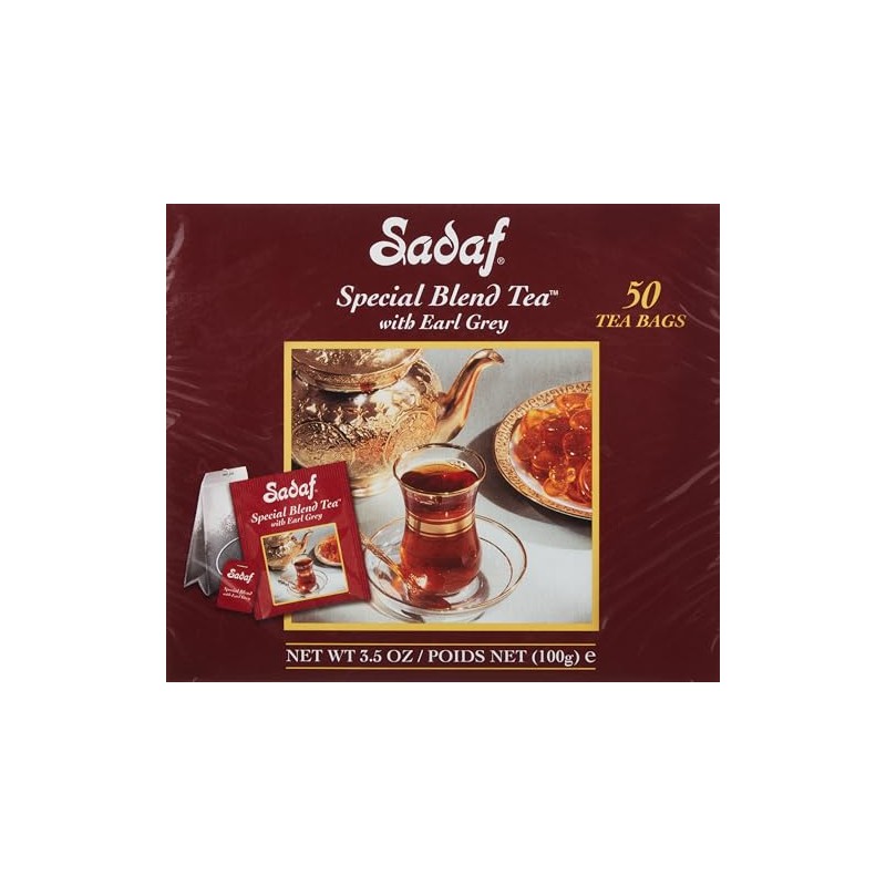 Sadaf Earl Grey Tea Bags | Special Blend Earl Grey