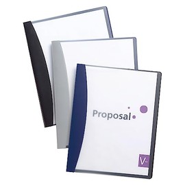 GBC Hidden Swing Clip Report Cover, Letter Size, Assorted Colors (W21530)