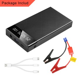 US 12V 20000mAh Mini Portable Car Jump Starter Power Booster Battery Charger
