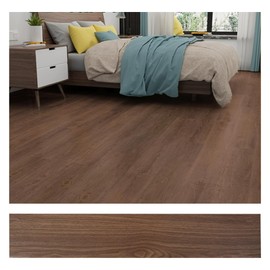 Peel and Stick Floor Tile，36-Pack 54 Sq.Ft, ，Natural Wood Look Vinyl Plank Flooring，Self Adhesive Durable and Waterproof，for Transfer Bedroom, Kitchen, RV, Bathroom and Living Room (M523, 36 PCS)