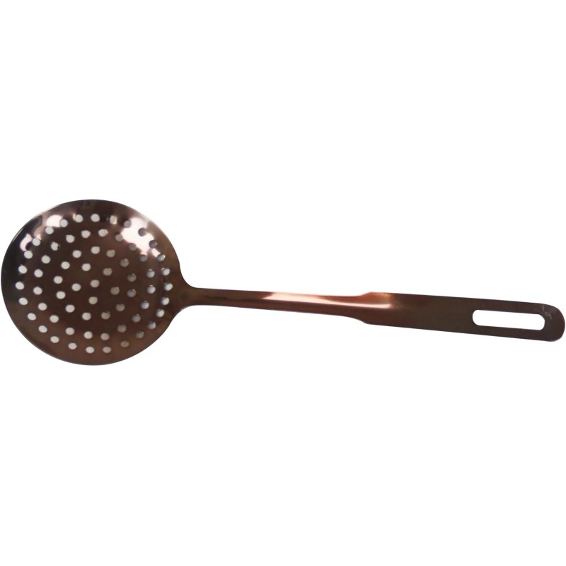 Amco 5-Piece Stainless Steel Cooking Utensil Set, Copper