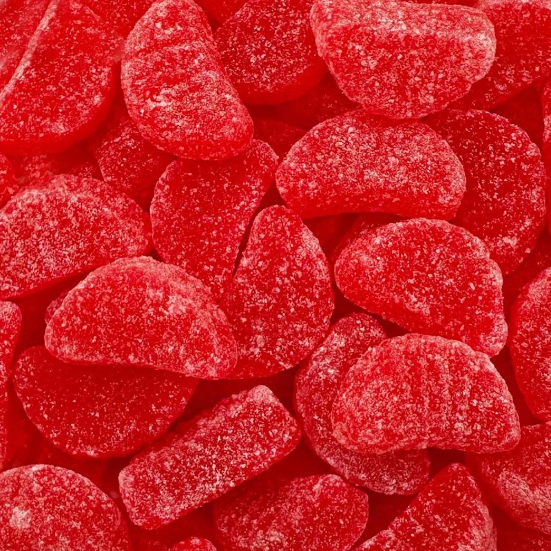 Sunny Island Cherry Slices Sugar-Dusted Jelly Candy - 2 Pound