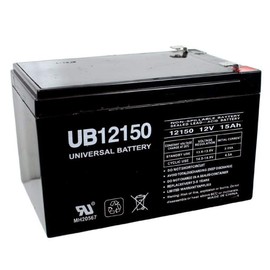 UPG UB12150 12V 15AH Sealed Lead Acid Battery (SLA) .250 TT