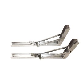 Pactrade Marine (set of 2) Heavy Duty S.S304 Boat Folding Table Chair Bracket 11"