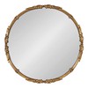 Kate and Laurel Brynley Decorative Metal Round Mirror, 24, Antique