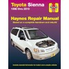 Toyota Sienna (1998-2010) Haynes Repair Manual (USA) (Paperback)