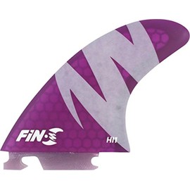 Fin-S Ea-1 Honeycomb Purple 3 Fins