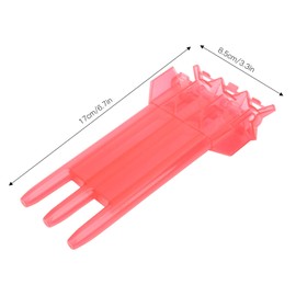 Haosie Darts Case, Target Darts Case, 3 Sleeve Storaging, Portable, with Aluminium Alloy Hang, for Dart Team Games