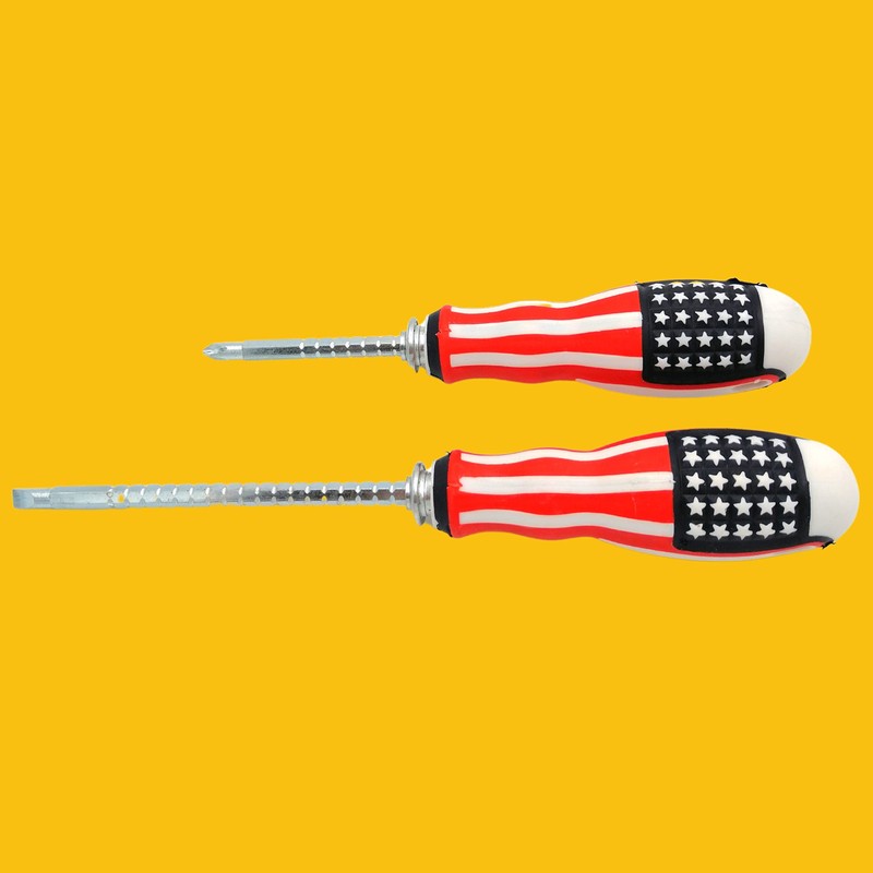 Screwdriver (2 PCS) 2 in 1 Adjustable Length, Reversible Dual