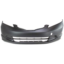 Garage-Pro Front Bumper Cover Compatible with HONDA FIT 2009-2014 Primed Base/DX/LX Models - CAPA