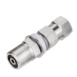 Bingfu CB Antenna Adpter SO239 to 3/8 x 24 Stud Mount Heavy Duty Bracket for 3/8 x 24 Threads Ham Radio Antennae for Most Vehicle with 1/2 inch Holes Mounting Surface