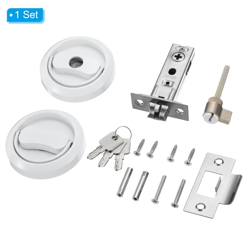 PATIKIL Stainless Steel Deadbolt Lock, Single Dead Bolt Locks Modern