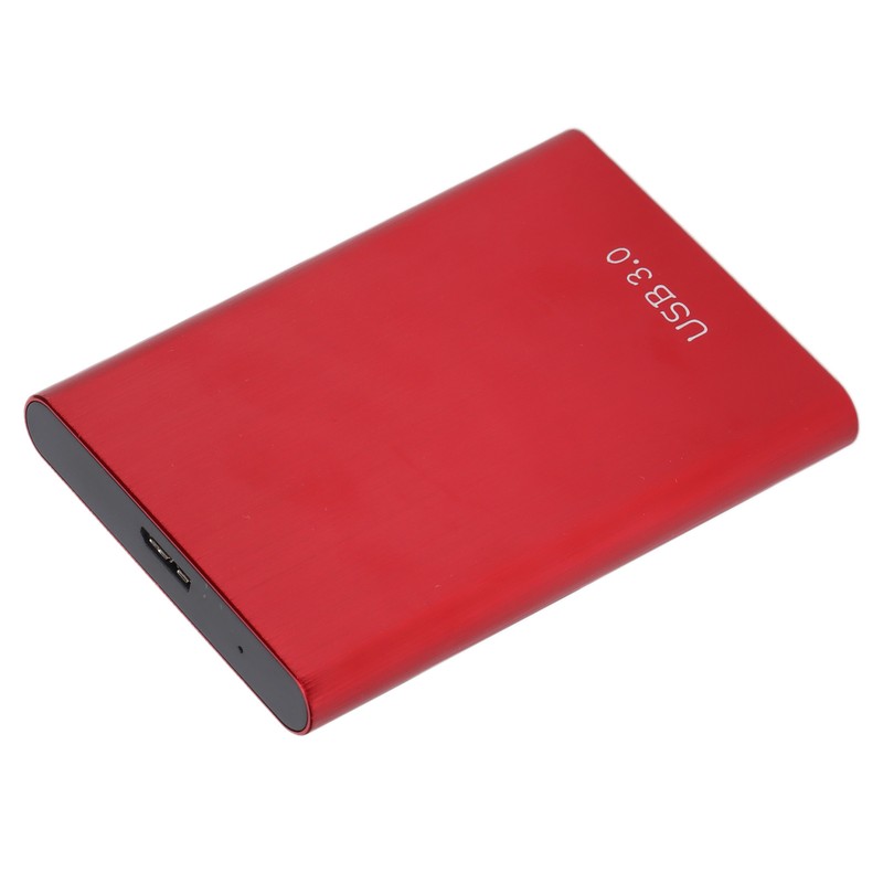 2.5in External Hard Drive USB 3.0 Aluminum Alloy Rounded Shell