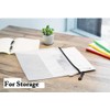 COWORK-UP Pack of 10 A4 Plastic File Pockets with Zip