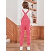Meikulo Girls Fleece Overalls Kids Warm Winter Loose Casual Jumpsuits