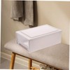 jojofuny 2pcs Stackable Plastic Storage Drawer for Clothes Makeup Organizer