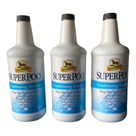 Pack 3 Shampoo Super Poo De 946 Ml. C/u