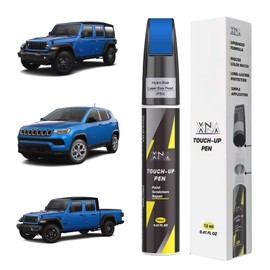 XNA Hydro Blue/Laser Blue Pearl(PBJ) for Jeep Touch Up Paint, Car Scratch Remover for Nicks and Chips Repair, 2-In-1 Quick & Easy Fix Car Scratch Repair Kit with Exact Color-Matched