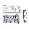 OPTIMUM OPTICAL Blue Light Filtering Scratch-Resistant Lens Geometric Frame Magnifying