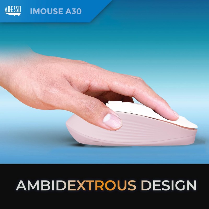 Adesso iMouse A30P Wireless Mouse with AI Copilot Shortcut Button