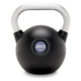 Marcy PU Coated Strength Training Kettlebell - 20 LB - MCKB-020-BLUE