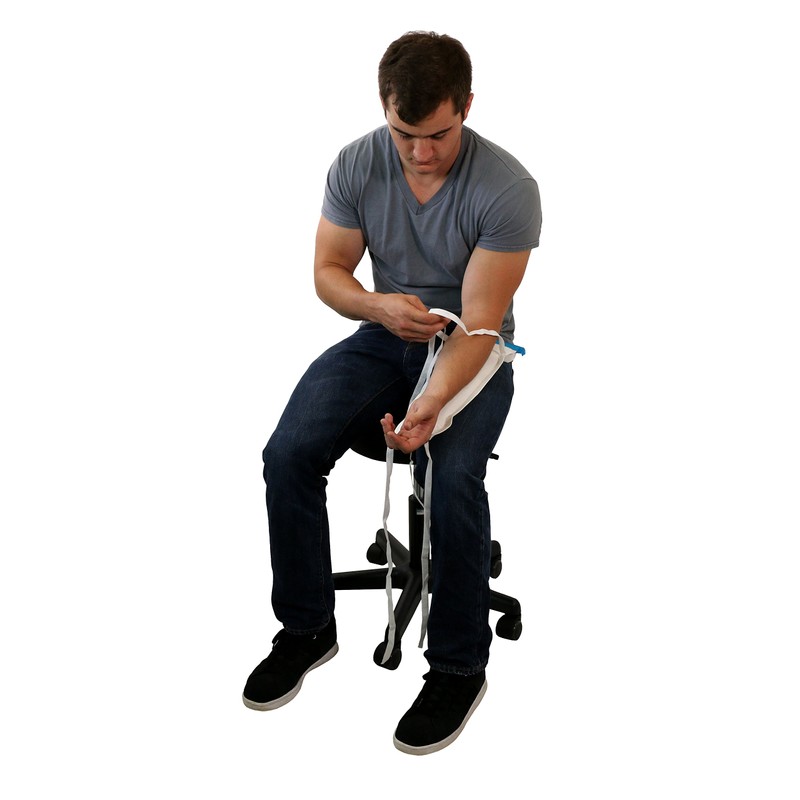 Relief Pak 11-1243 Insulated Ice Bag with Tie Strings, 5