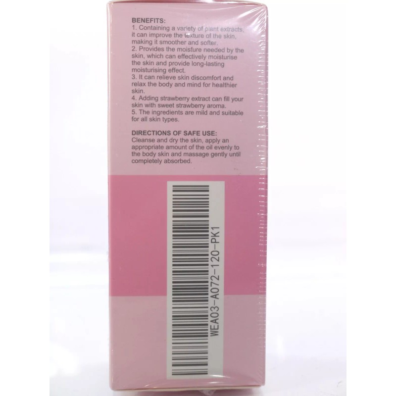 west month Handcrafted Strawberry Shortcake Body Oil Body Juice 4.05