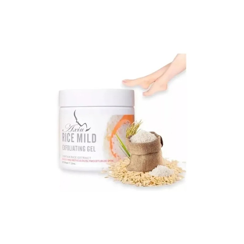 Exfoliante De Arroz Limpieza Profunda Anti Manchas Aclarante